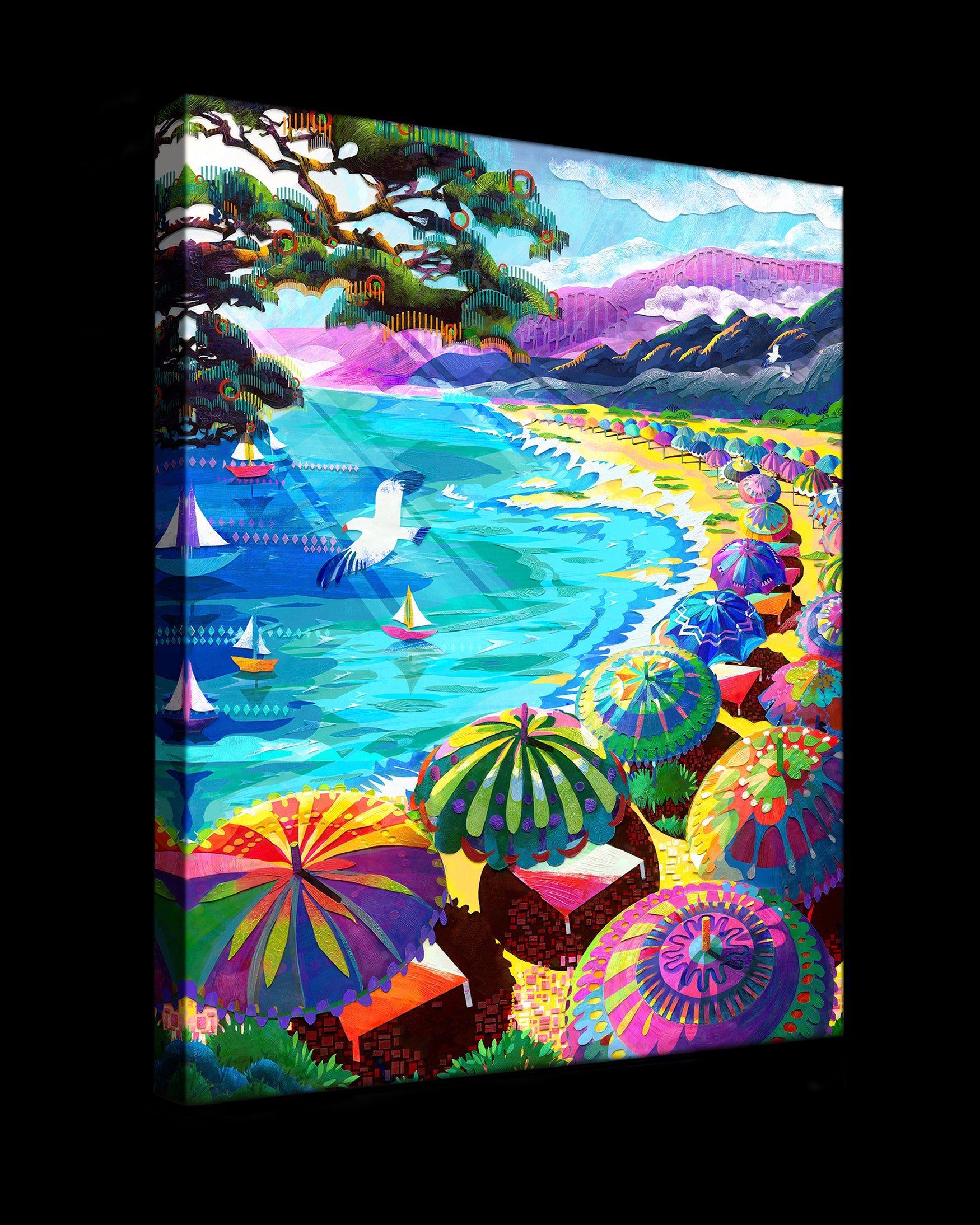 French Riviera (Gallery Wrapped Canvas Prints)