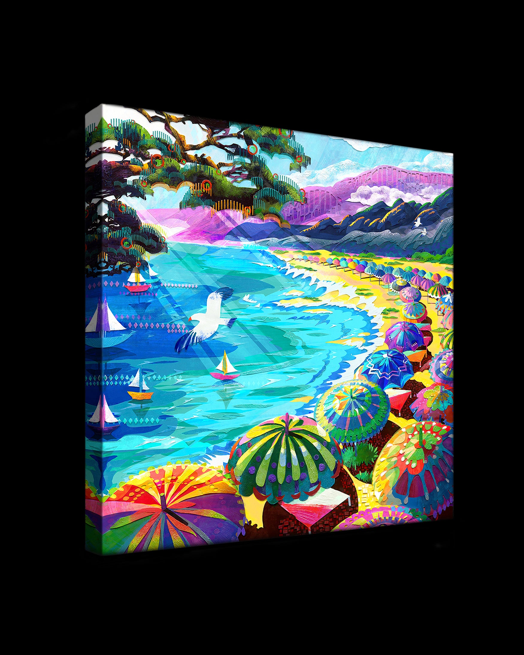 French Riviera (Gallery Wrapped Canvas Prints)