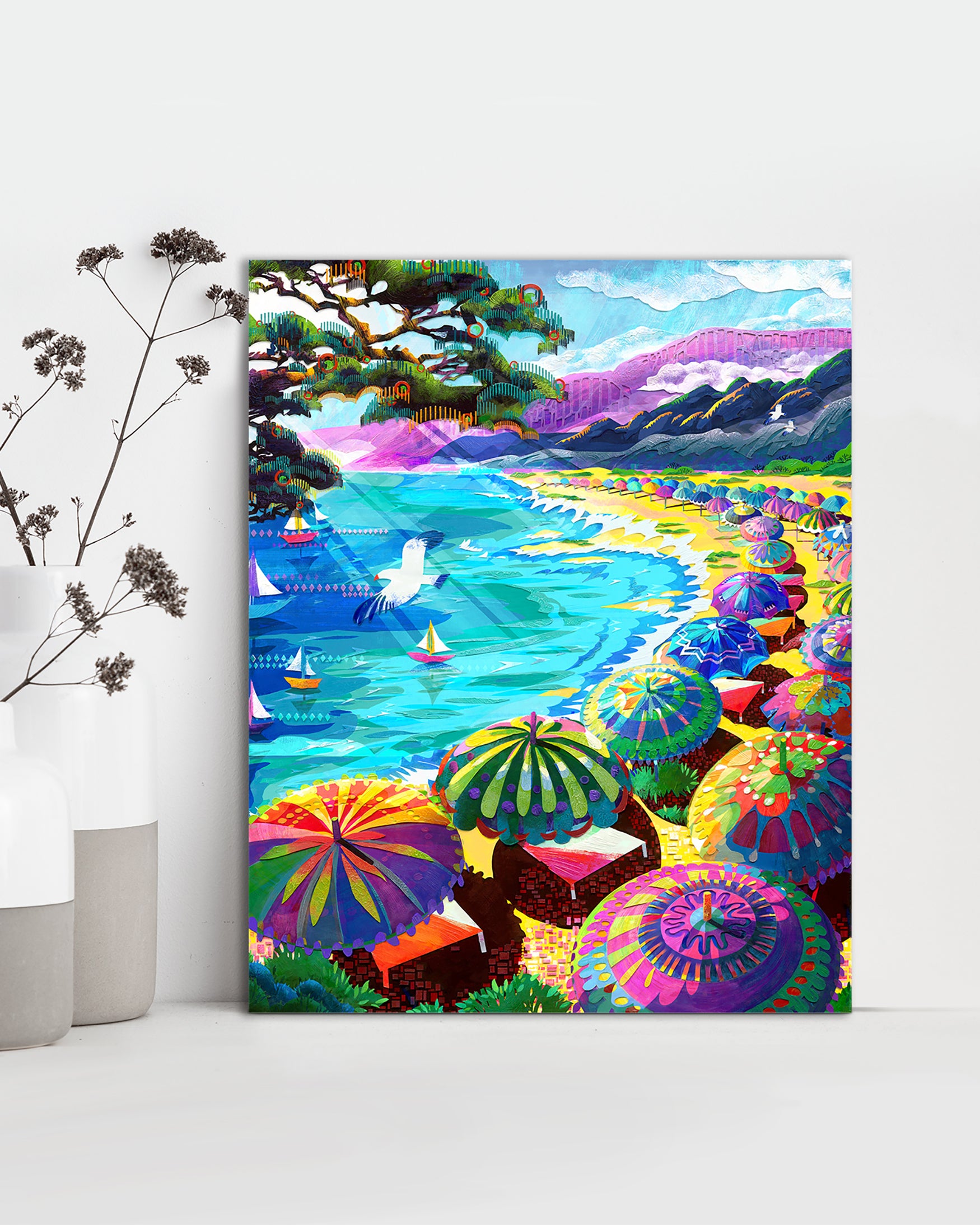French Riviera (Art Print Cardstock)
