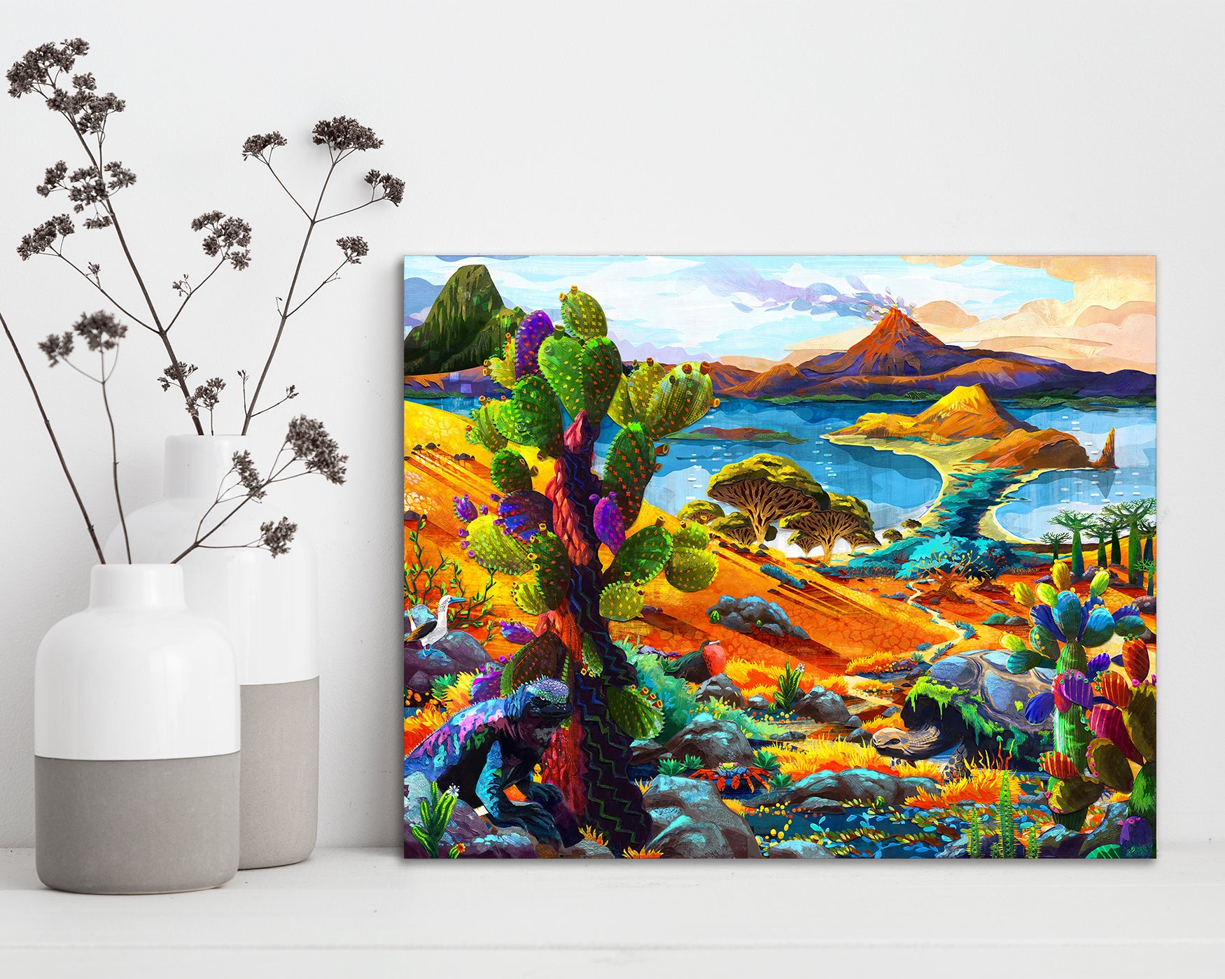 Galapagos (Framed Canvas Prints)