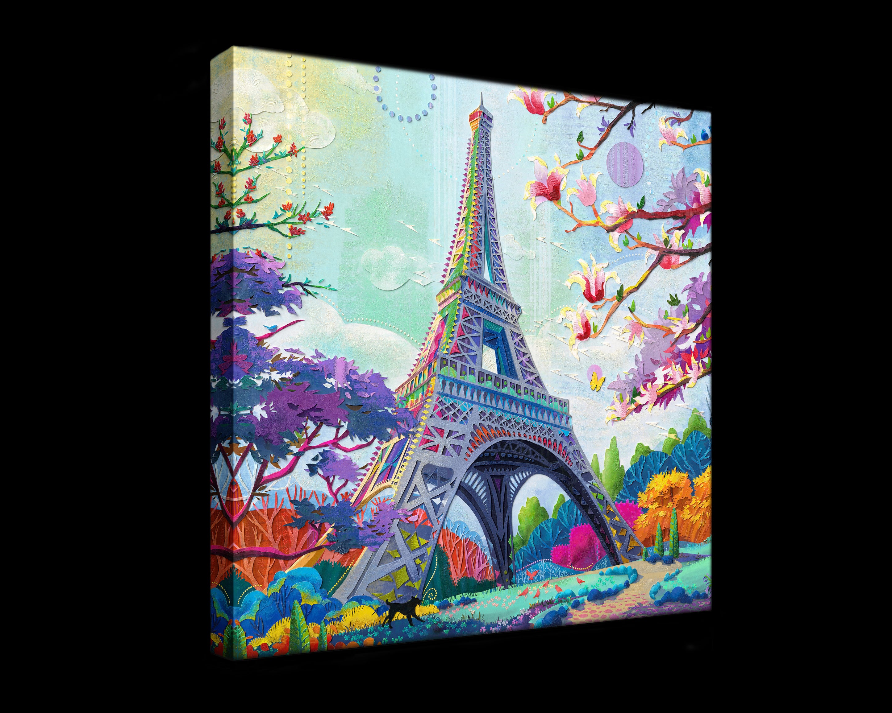 Paris (Gallery Wrapped Canvas Prints)