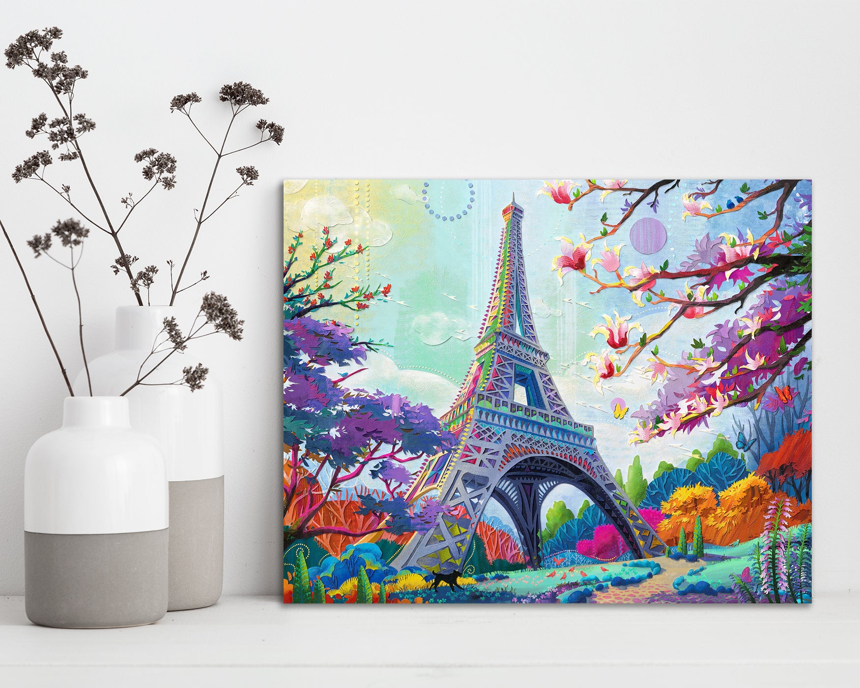 Paris (Art Print Metal)