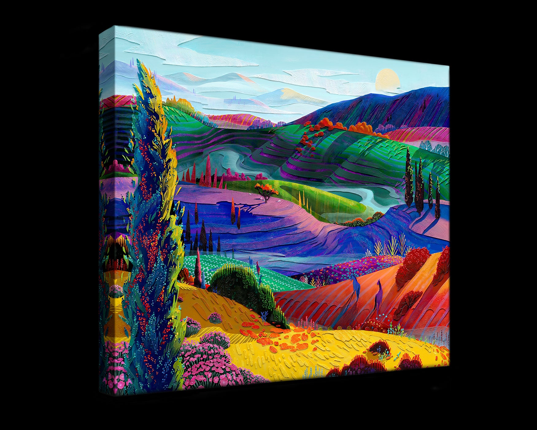 Rolling Hills (Gallery Wrapped Canvas Prints)