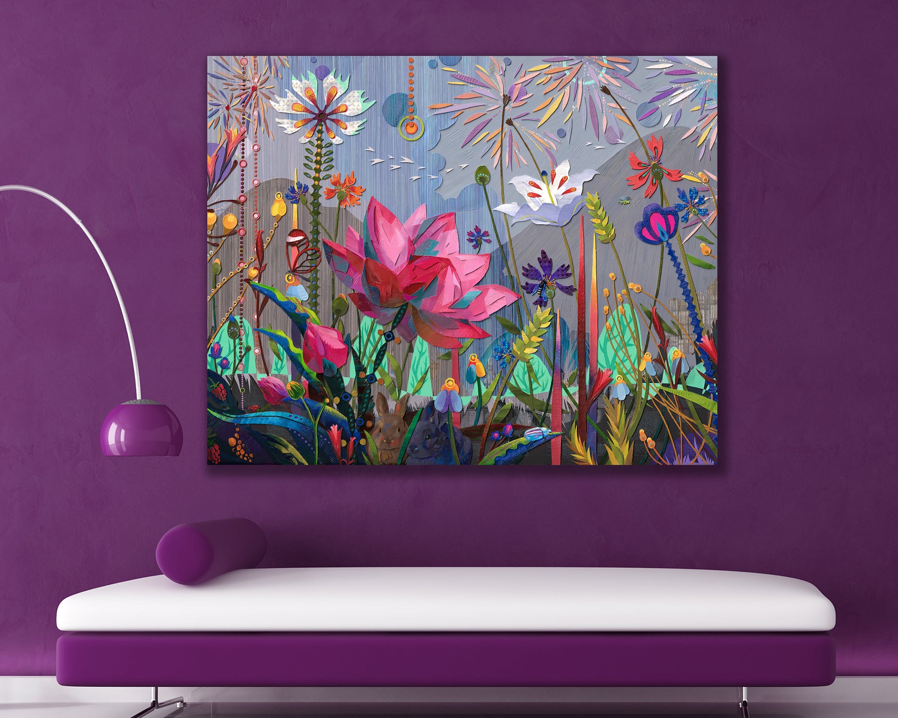 Wild Blooms (Original Painting)