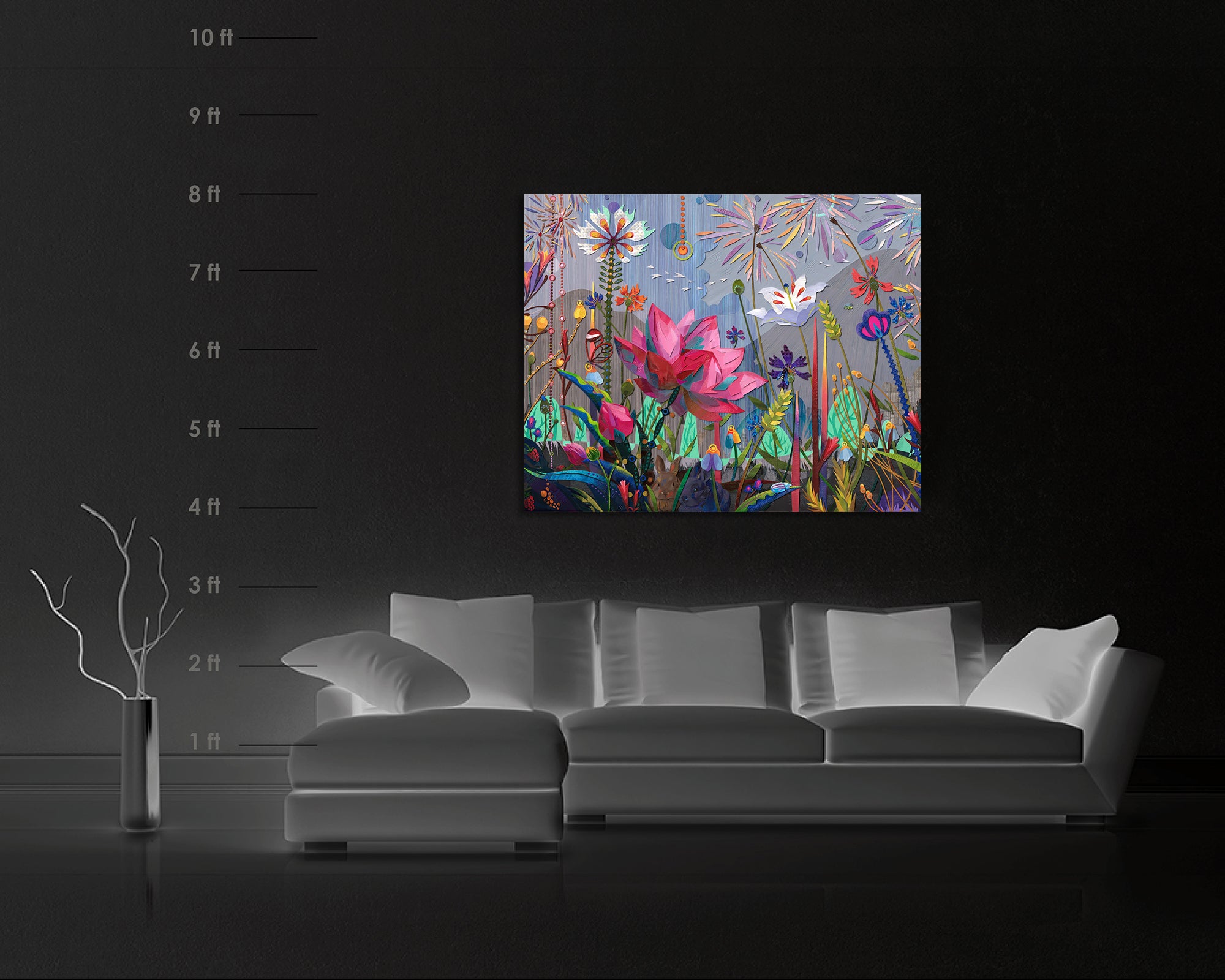 Wild Blooms (Original Painting)