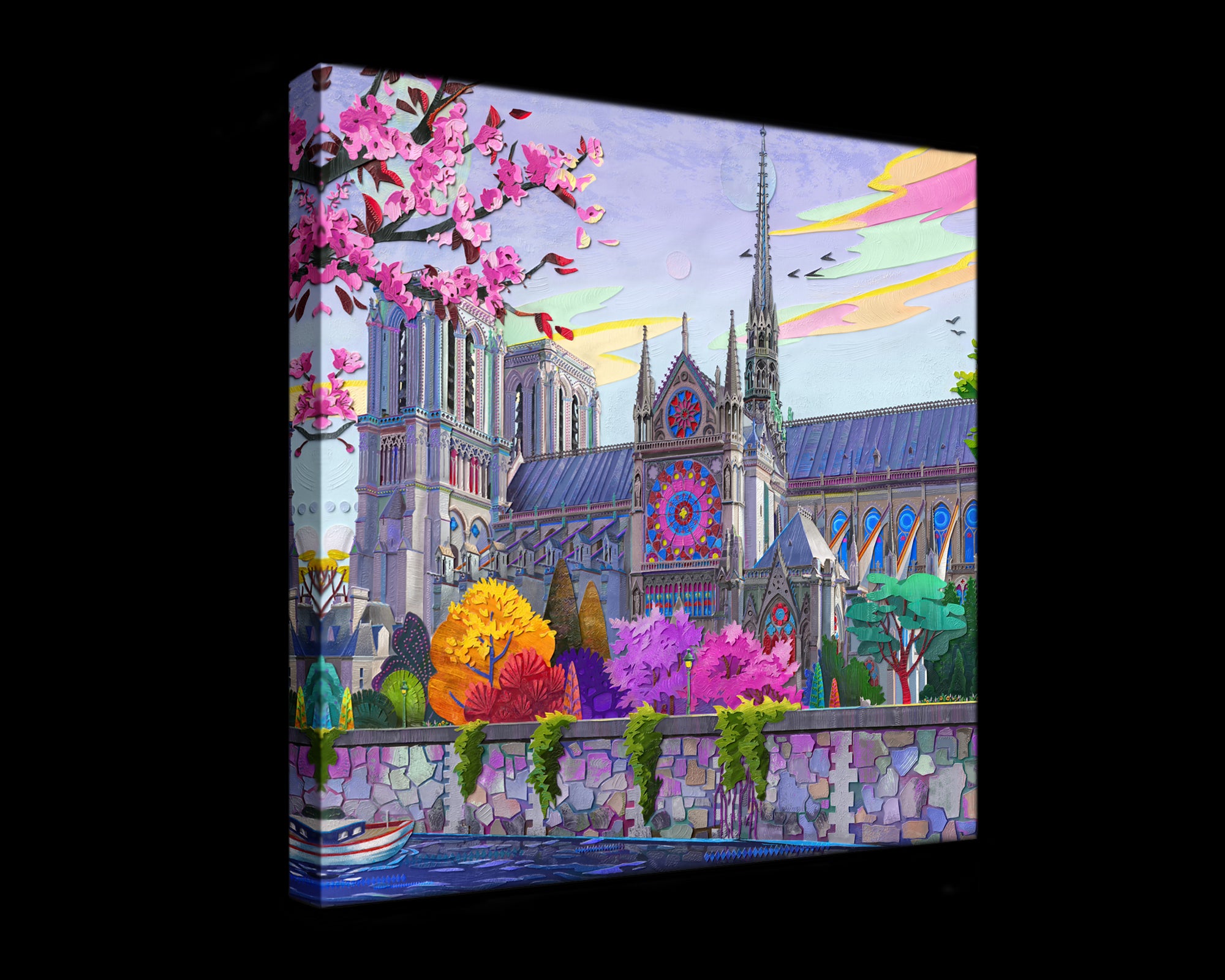 Notre-Dame de Paris (Gallery Wrapped Canvas Prints)