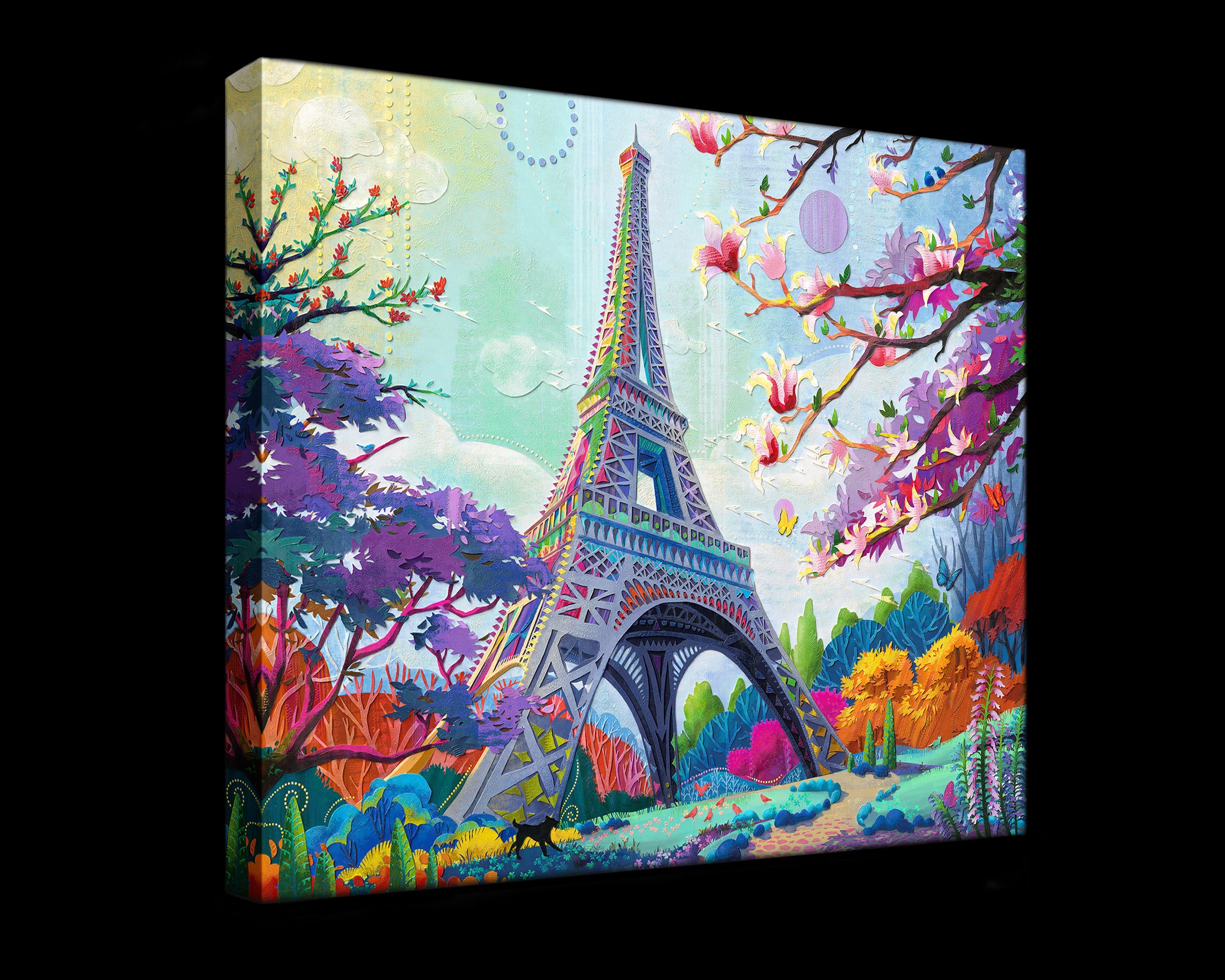 Paris (Gallery Wrapped Canvas Prints)