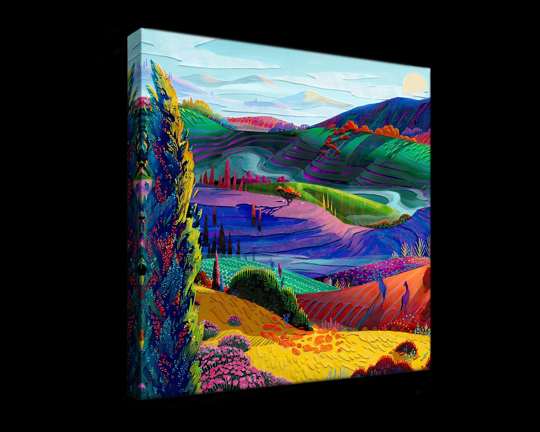 Rolling Hills (Gallery Wrapped Canvas Prints)