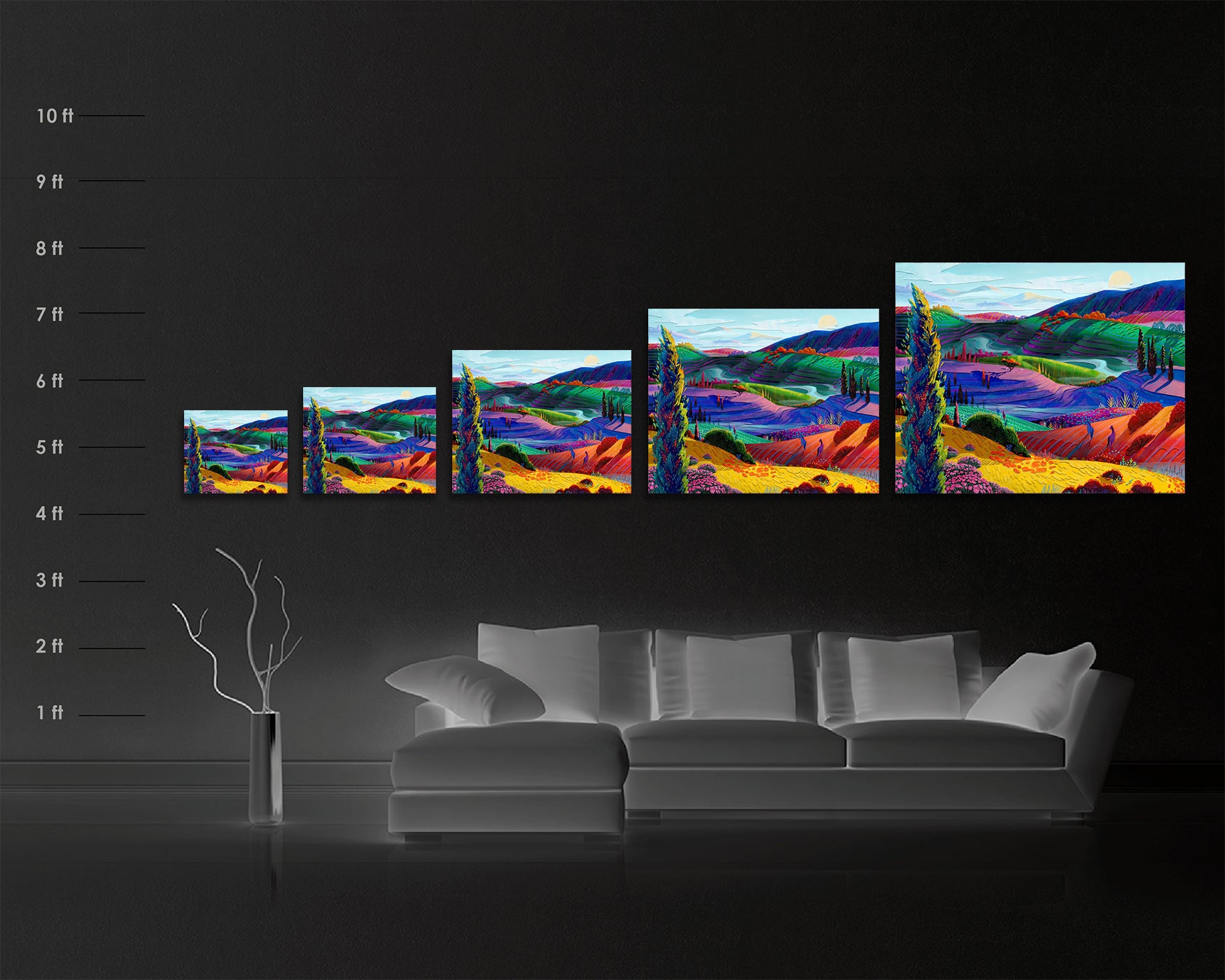
                  
                    Rolling Hills (Canvas Limited Edition)
                  
                