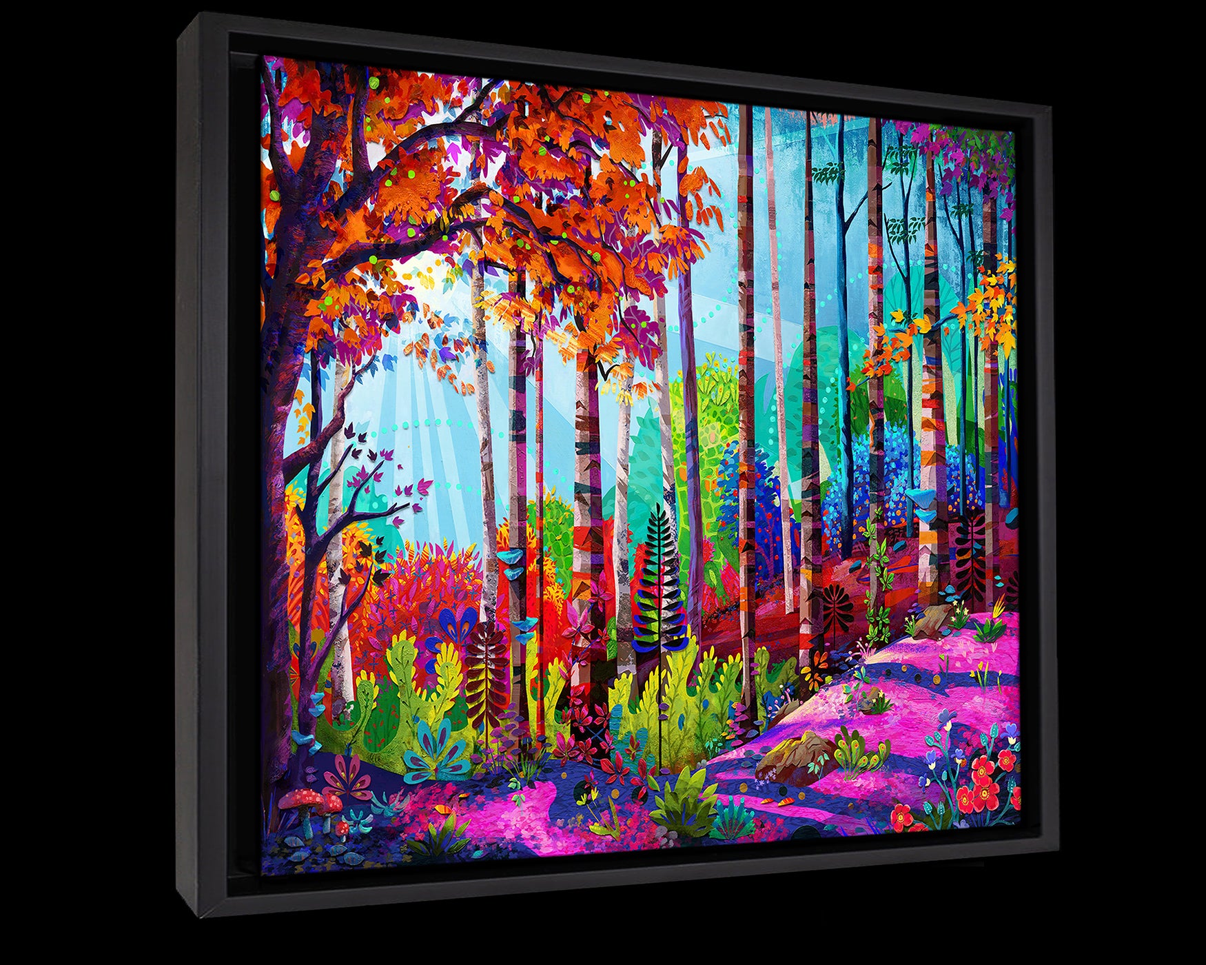 Woodland (Framed Canvas Prints)