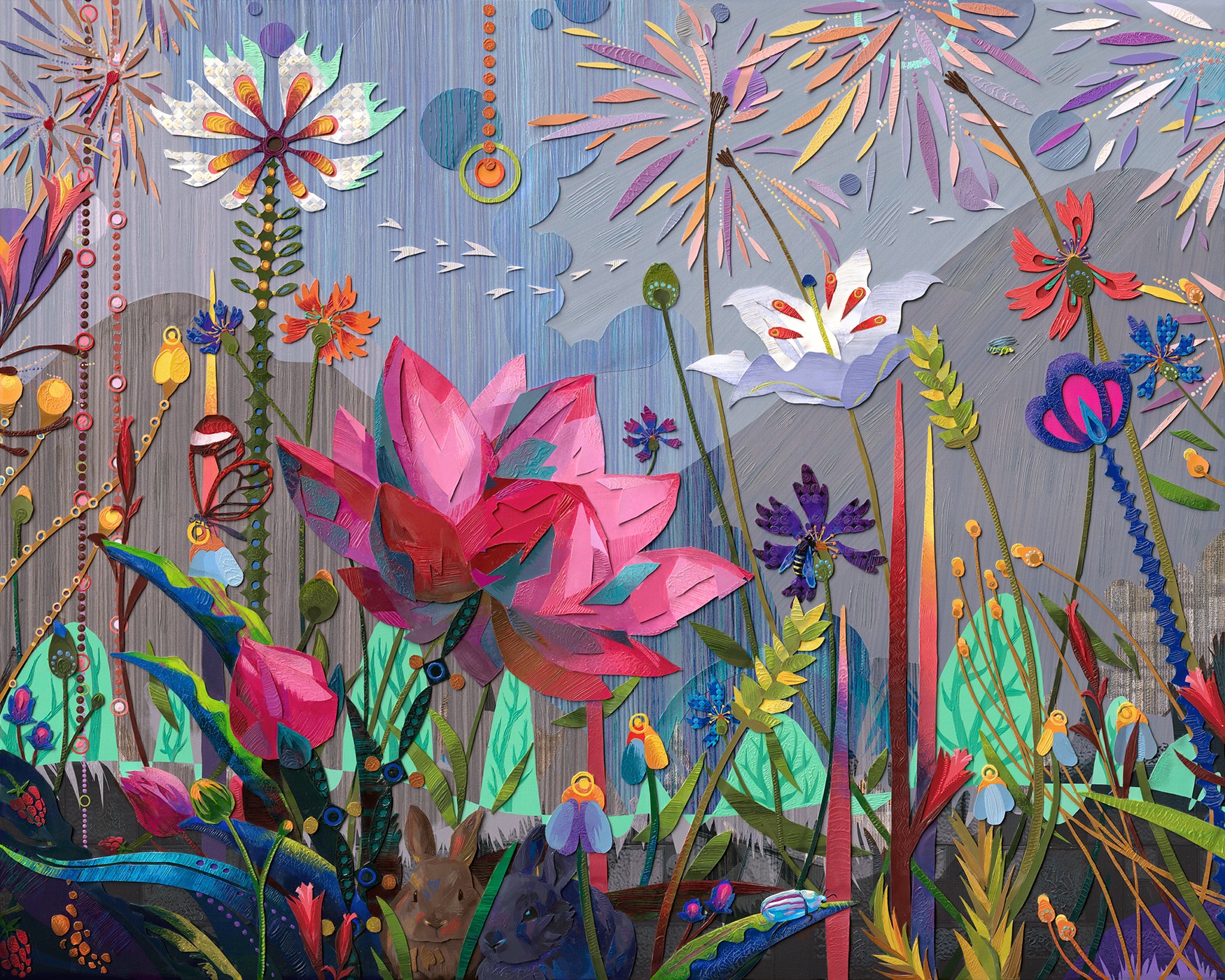 Wild Blooms (Original Painting)