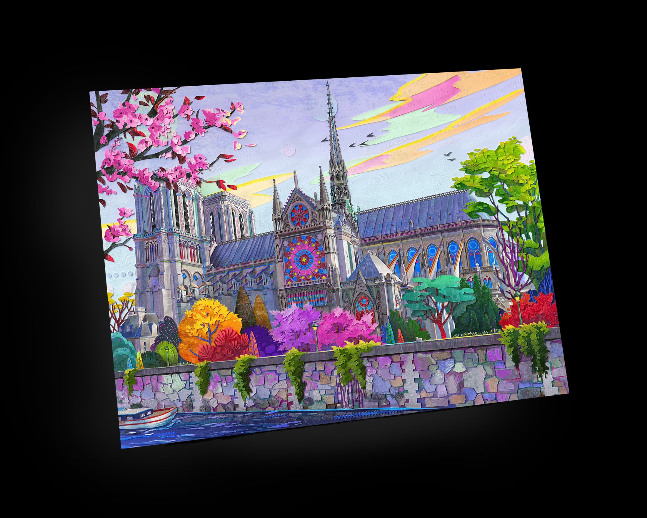 Notre-Dame de Paris (Art Print Cardstock)